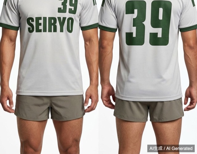 SEIRYO 39番 ユニフォーム シャツ