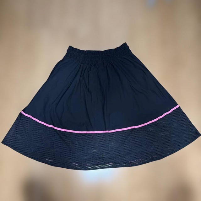NIKE フレアスカート ブラック ピンク XL (2/4)