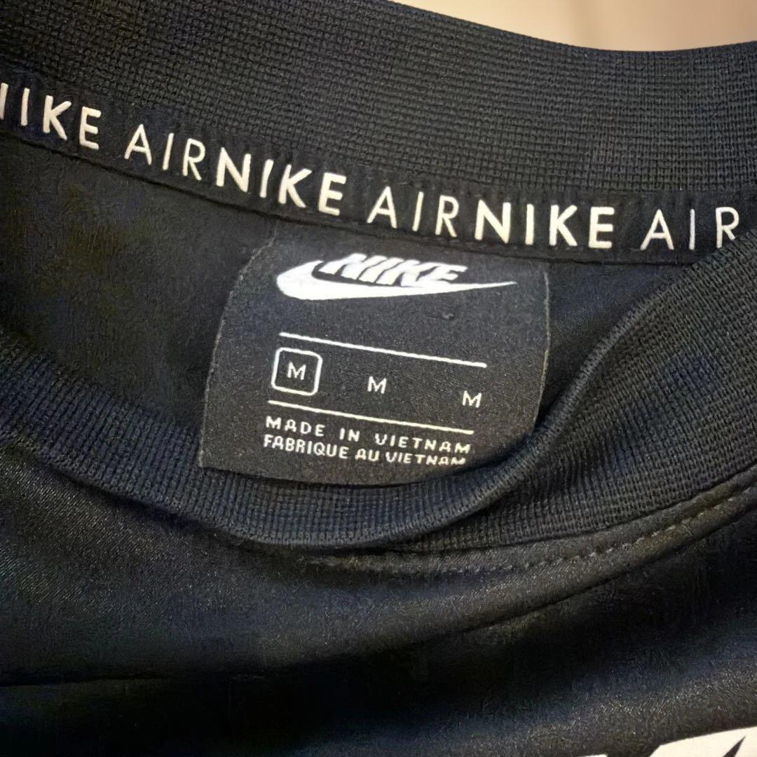 NIKE AIR カットソー クルーネック スウェット サテン レディースM (6/6)