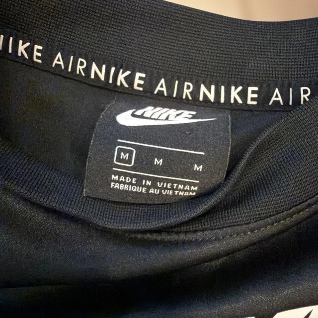 NIKE AIR カットソー クルーネック スウェット サテン レディースM (5/5)