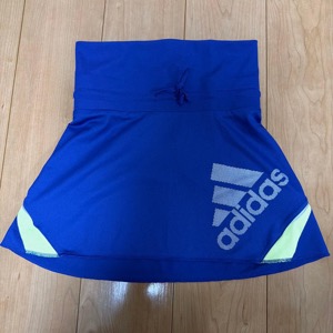 adidas CLIMLITE スカート レディースM p青