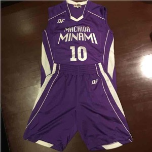 中学 女子 バスケ ユニフォーム 上下セット 町田南