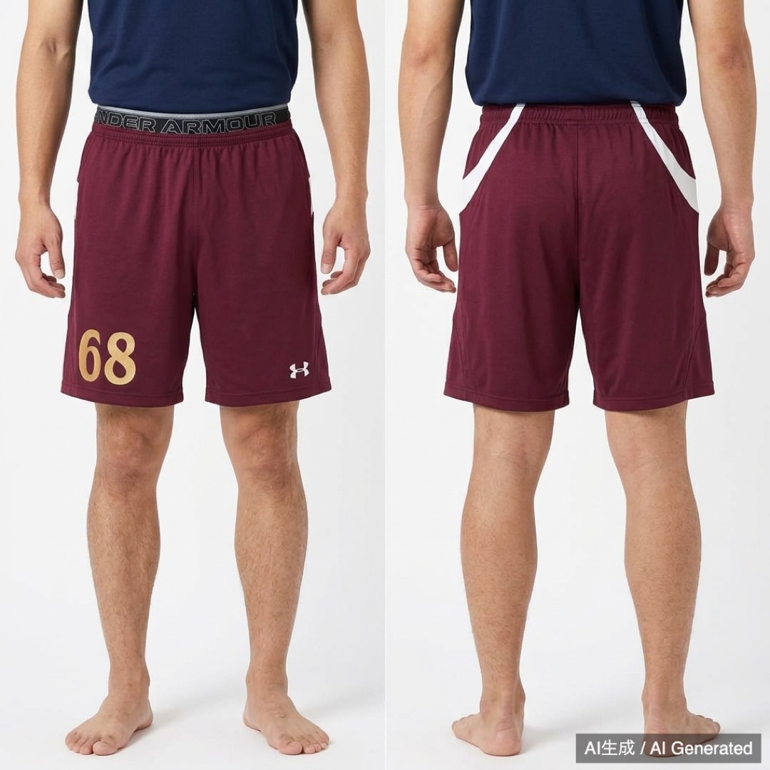 Under Armour サッカーパンツ Lサイズ 68 番 (1/4)
