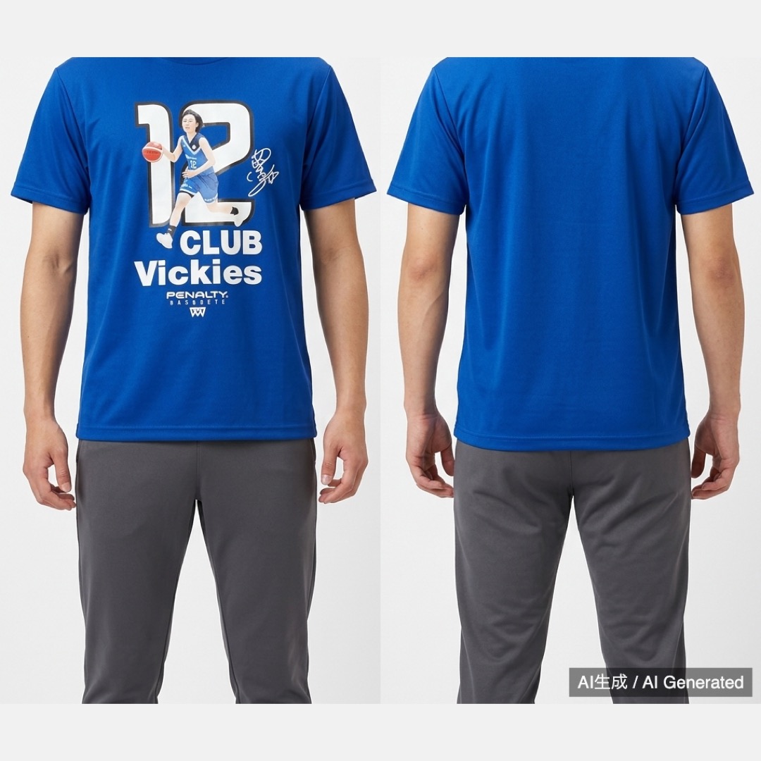 羽田ヴィッキーズ 12番 応援 Tシャツ PENALTY Lサイズ (1/6)