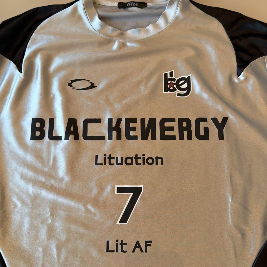 BLACKENERGY ナンバリング 長袖Tシャツ 韓流 光沢 (2/3)