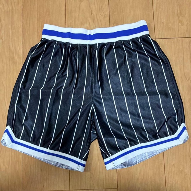 NBA ストライプ バスケットボールパンツ L (1/3)