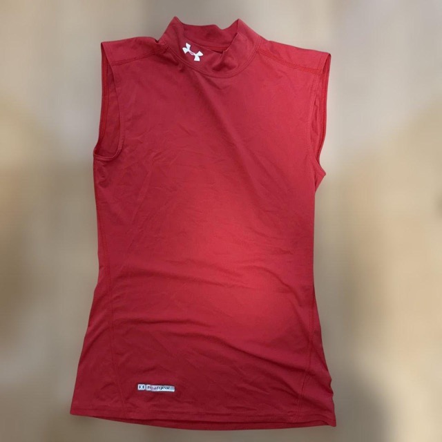 UNDER ARMOUR 赤 アンダーシャツ パンツ セットアップ (2/5)