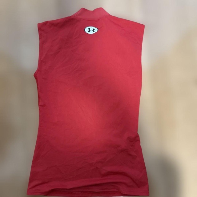 UNDER ARMOUR 赤 アンダーシャツ パンツ セットアップ (3/5)
