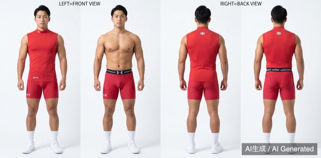 UNDER ARMOUR 赤 アンダーシャツ パンツ セットアップ
