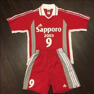 札幌 大学 国体 サッカー ユニフォーム 上下 支給品
