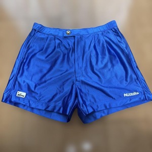Nittaku 卓球用ショーツ L 青