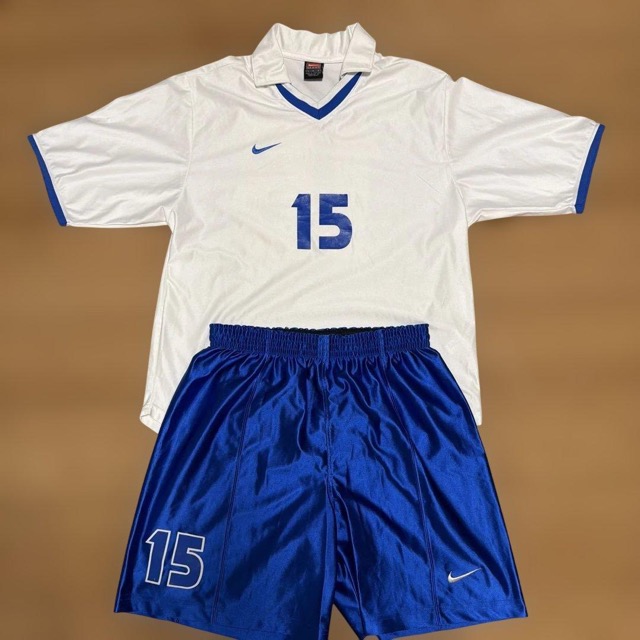 Nike サッカー ユニフォーム 上下 ホワイト/ブルー 15 (1/6)