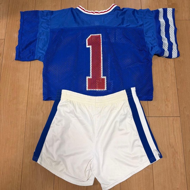明星大学 ラクロスユニフォーム 上下 セット L (2/4)