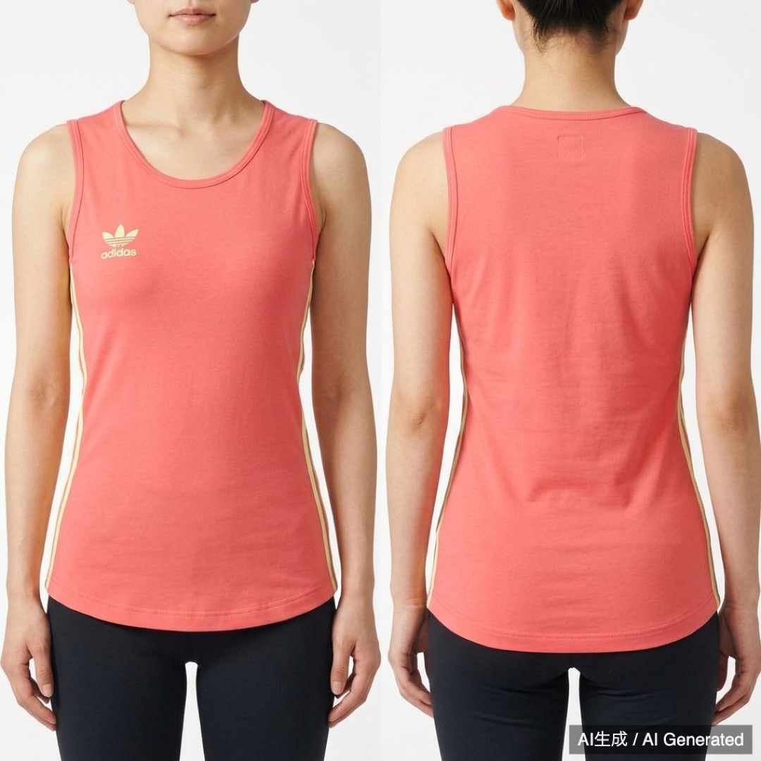 adidas レディース タンクトップ M (1/4)