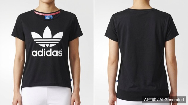 adidas 半袖Tシャツ 黒 レディースM