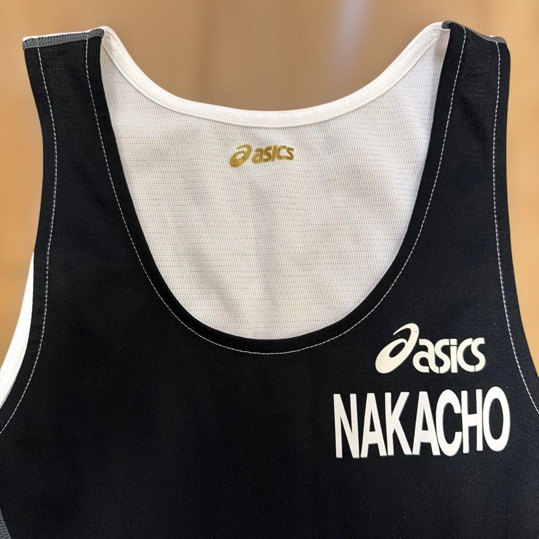 asics 陸上競技用ユニフォーム上下セット メンズ NAKACHO (4/9)