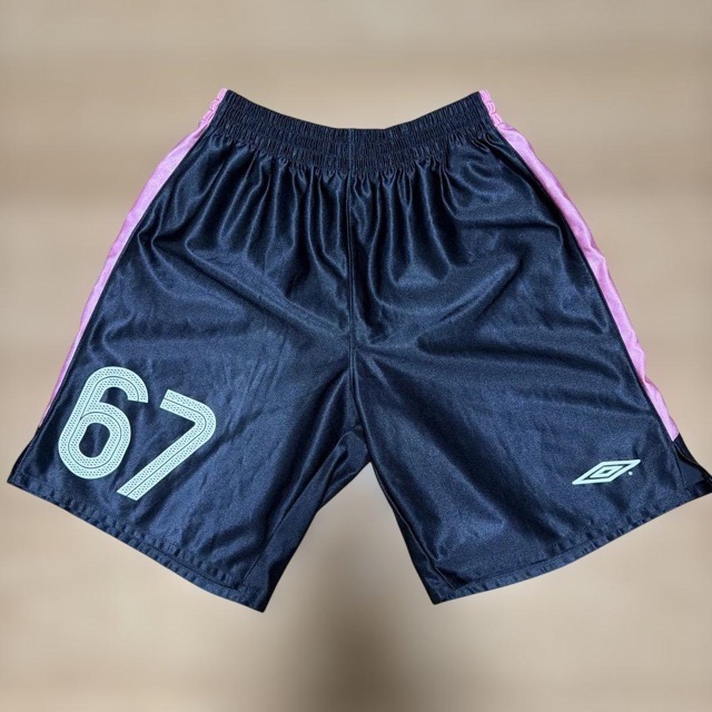 umbro サッカー パンツ S ブラック ピンク 67 (1/3)