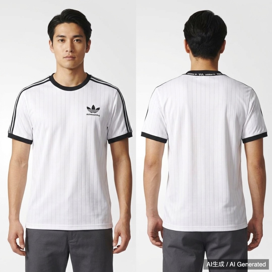 adidas Skateboarding Tシャツ トレフォイル (1/6)