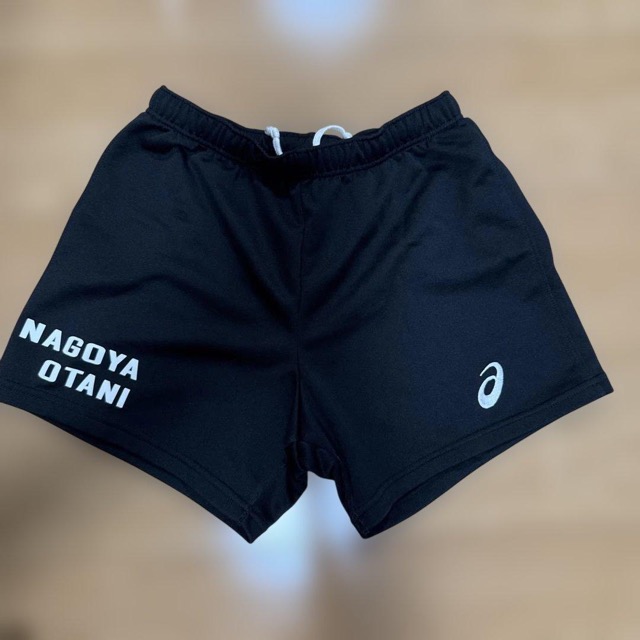 ASICS 名古屋 大谷高校 女子バレーパンツ Lサイズ (1/3)