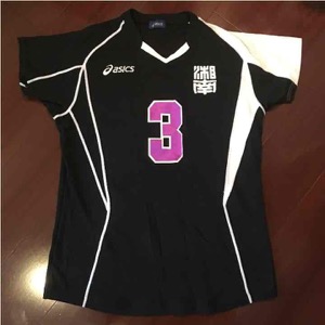 湘南高校 女子バレーボール部 ユニフォーム 上のみ