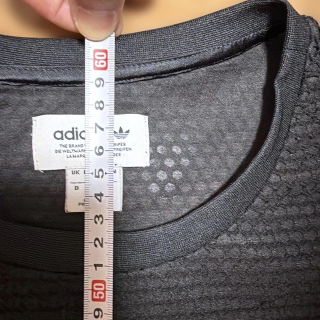 adidas ブラック レディース Tシャツ M (5/5)