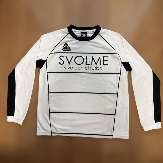 SVOLME 長袖シャツ ホワイト/ブラック (1/5)