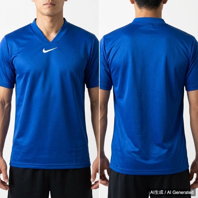 NIKE プラクティスシャツ ブルー M