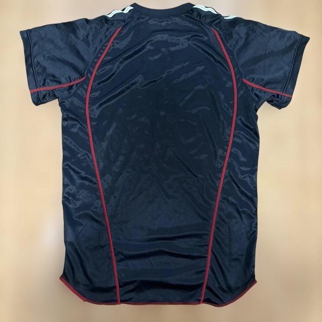 MIZUNO スポーツシャツ ブラック レッド Sサイズ (2/3)