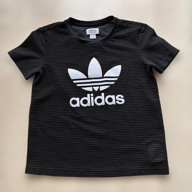 adidas 半袖Tシャツ レディース M 黒 (1/6)