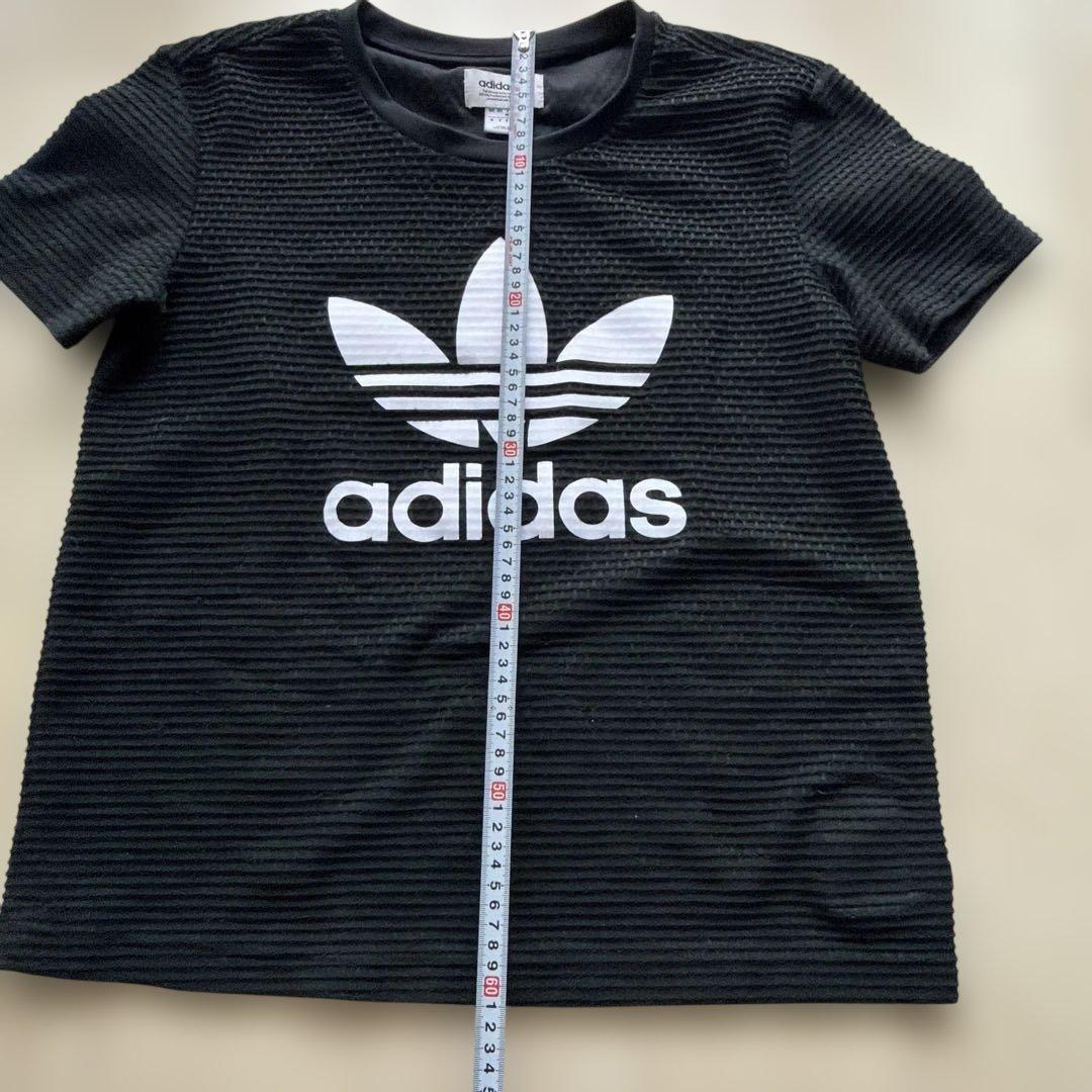 adidas 半袖Tシャツ レディース M 黒 (7/7)