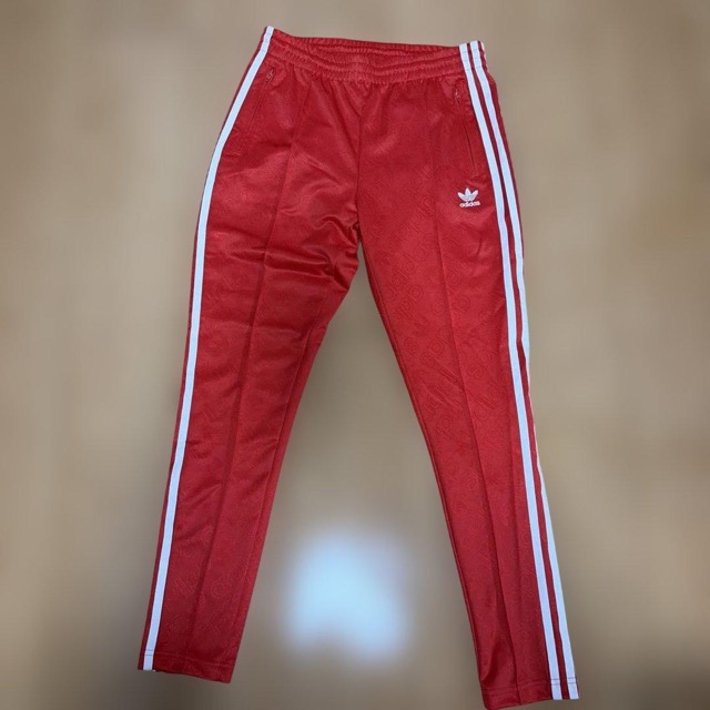 adidas オリジナルス ジャージ パンツ ED7462 レッド (1/4)
