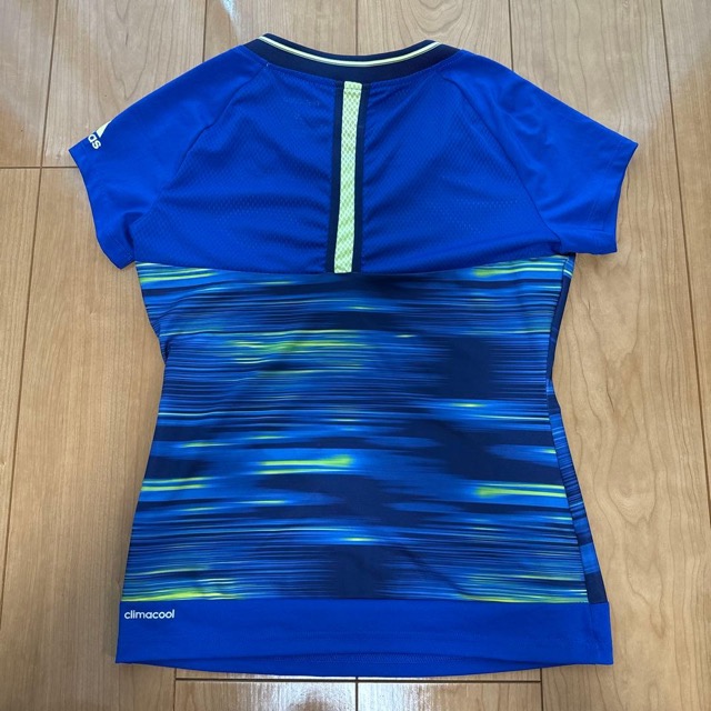 adidas response climacool Tシャツ 青/黄 (2/3)
