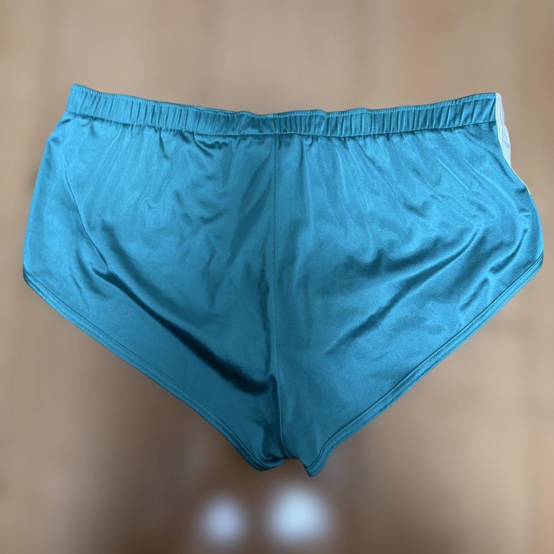 NIKE 陸上競技用ユニフォーム上下セット メンズ グリーン ※ゴム緩 (9/9)