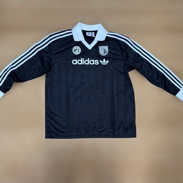 adidas ブラック ポロシャツ M-L (1/4)