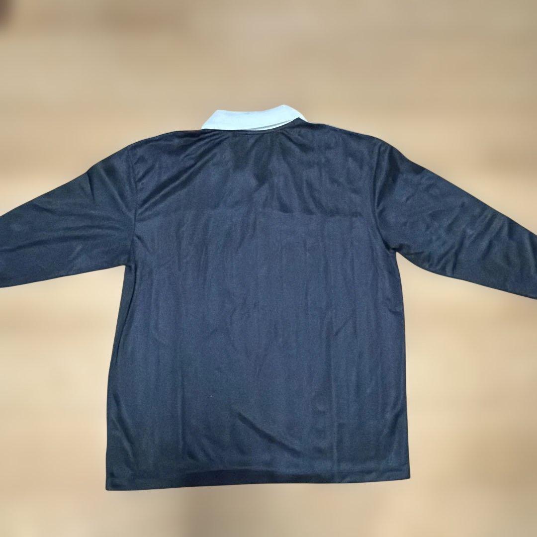 adidas ブラック ポロシャツ M-L (4/4)