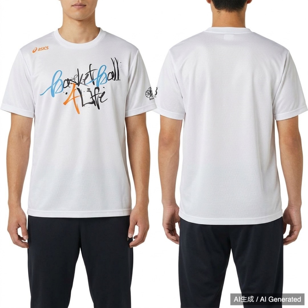 asics バスケットボール Tシャツ Basketball 4 Life M (1/7)
