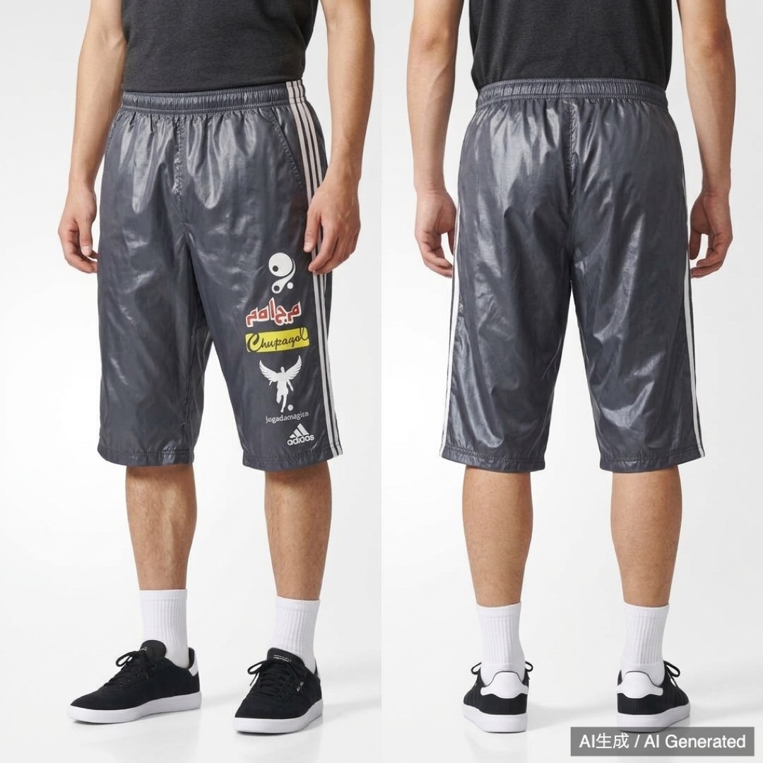 adidas ハーフパンツ グレー (1/5)