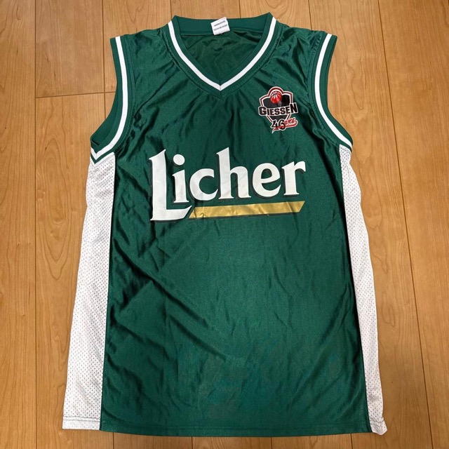 Licher GIESSENバスケットボールユニフォーム XL/XXL グリーン (1/3)