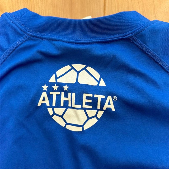 ATHLETA アスレタ ユニフォーム 上下セット ブルー Mサイズ (5/8)