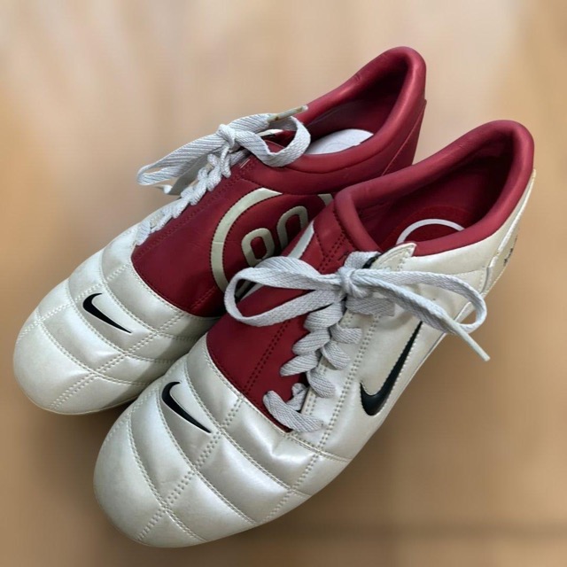 Nike Tital 90 III サッカーシューズ ホワイト/レッド 27.5 (1/6)