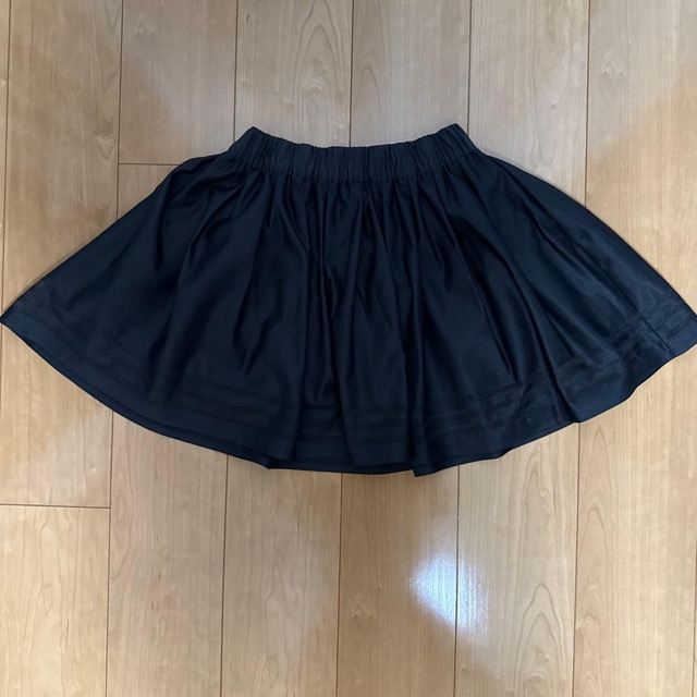 adidas PRIMEGREEN ブラックミニスカート J/M (2/3)
