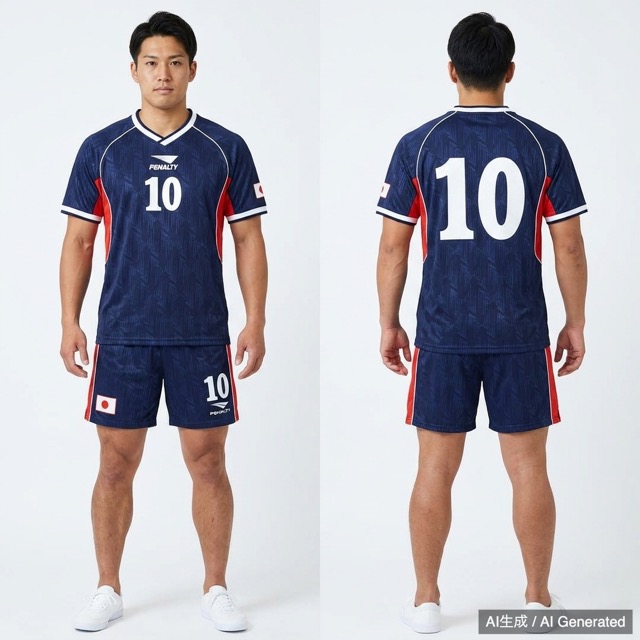 PENALTY ハンドボール日本代表 ユニフォーム 上下 セット 10番サイズO