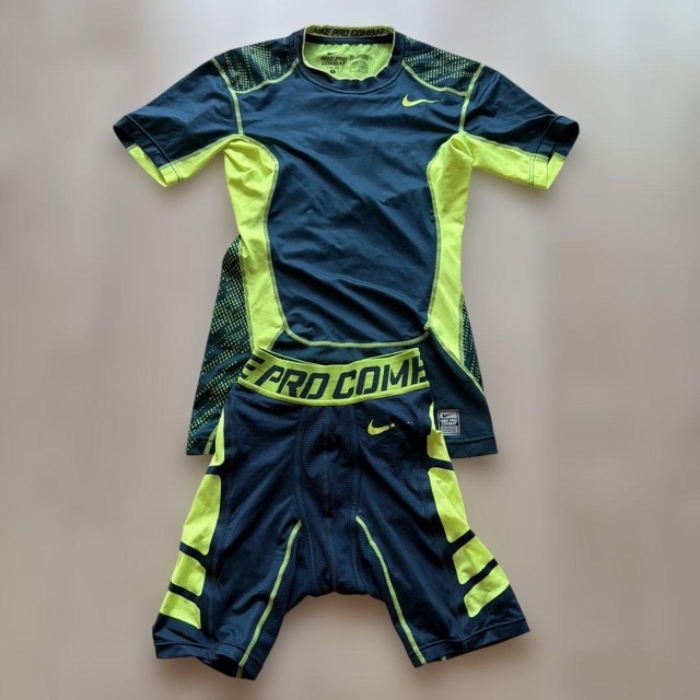 Nike Pro Combat トレーニングウェア 上下セット アップ S (1/8)