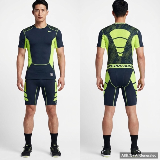 Nike Pro Combat トレーニングウェア 上下セット アップ S