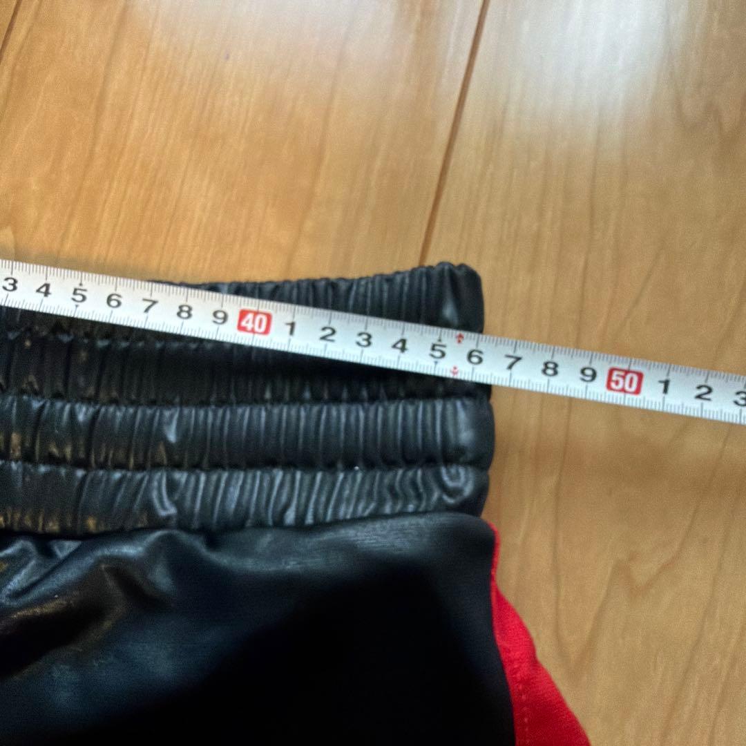 激レア Jordan バスケットボールパンツ L ブラック/レッド 光沢 (7/7)