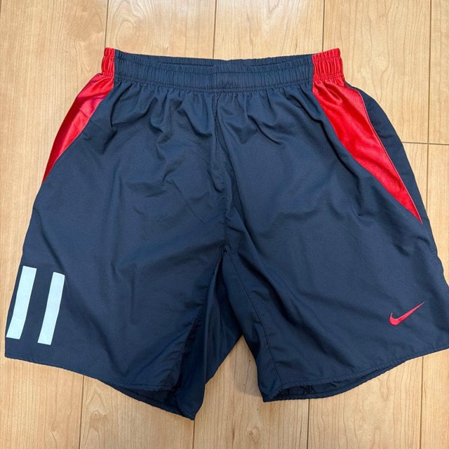 Nike Dri-FIT サッカーユニフォーム 上下セット L レッド/ブラック (4/7)