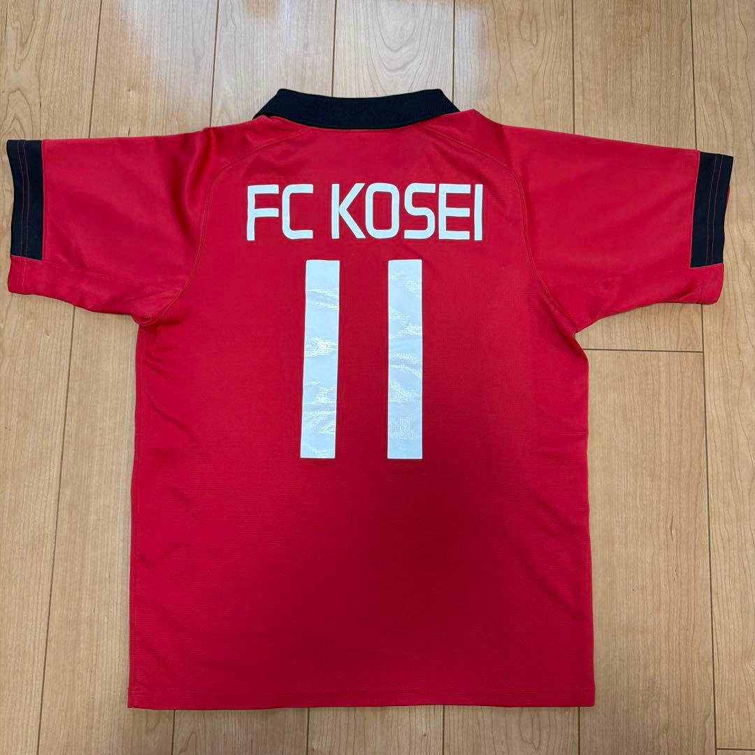 Nike Dri-FIT サッカーユニフォーム 上下セット L レッド/ブラック (9/9)