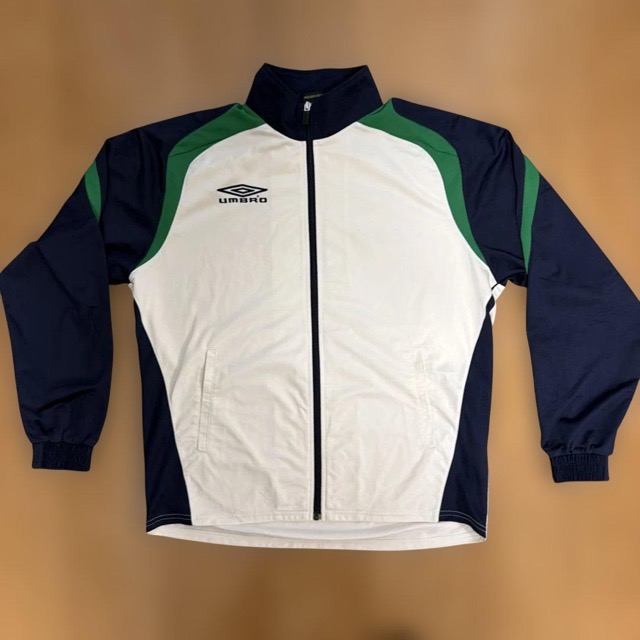 UMBRO ジャージ セットアップ ネイビー ホワイト グリーン 上M 下O (2/8)