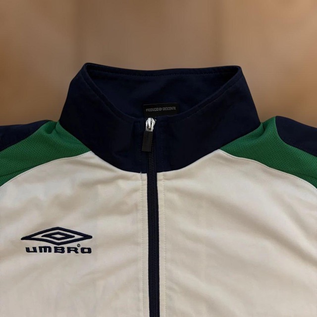 UMBRO ジャージ セットアップ ネイビー ホワイト グリーン 上M 下O (3/8)