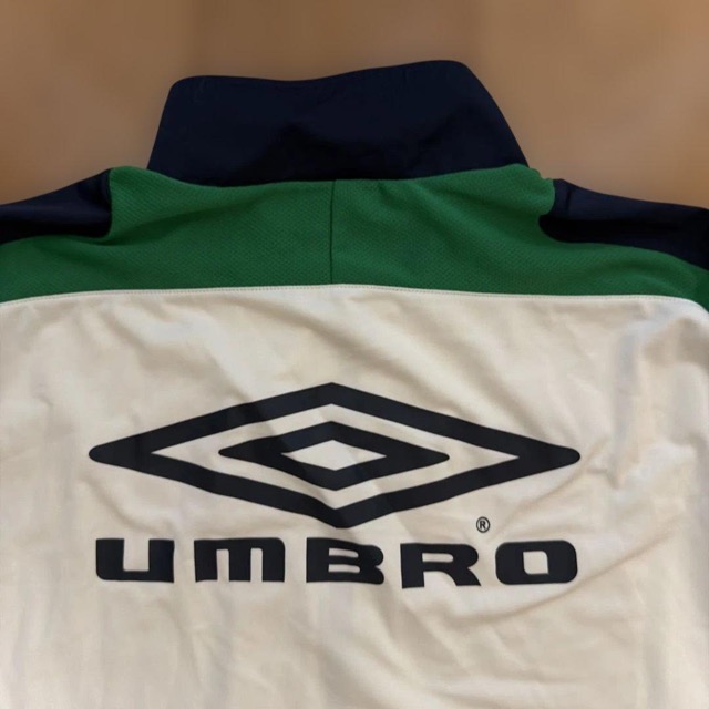 UMBRO ジャージ セットアップ ネイビー ホワイト グリーン 上M 下O (5/8)